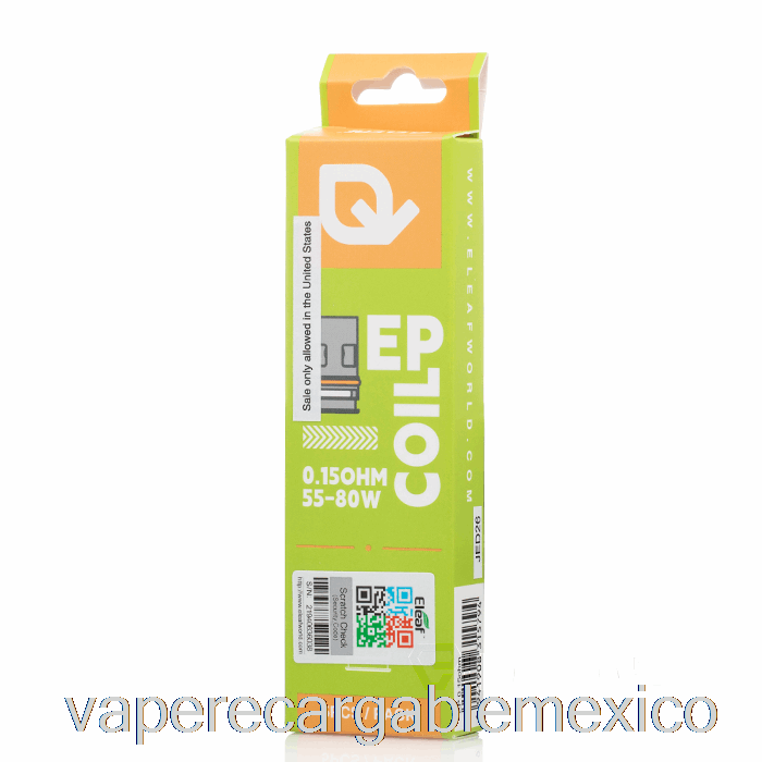 Bobinas De Repuesto Vape Recargables Eleaf Ep Bobinas Ep De 0.15ohm